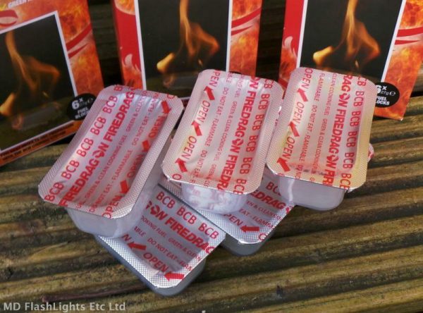 Firedragon BCB - Cooking Stove Solid Fuel Gel - 6 Blocks Per Pack
