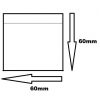 60 X 60MM CLEAR BAGS - 1000PCS