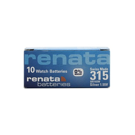 RENATA - 315 - SR716 - BUTTON CELL BATTERIES
