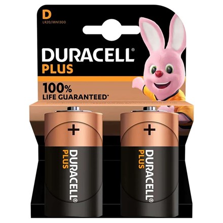 DURACELL PLUS POWER D -