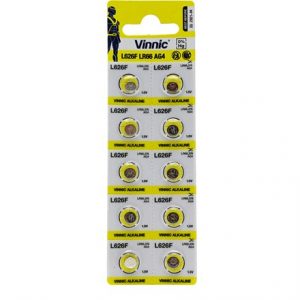 VINNIC - AG4 - 626 BUTTON CELL BATTERY-