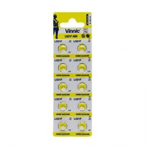 VINNIC - AG0 - 521 BUTTON CELL BATTERY -