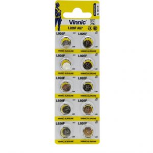 VINNIC -AG7 - 926 BUTTON CELL BATTERY -