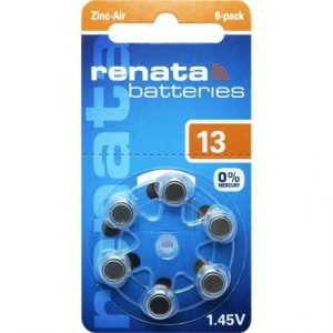 RENATA ZA 13 HEARING AID BATTERIES -