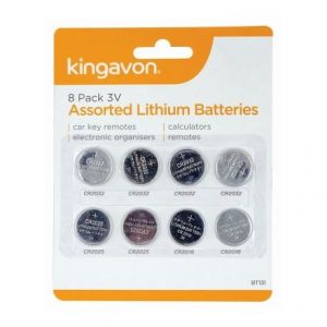KINGAVON -  3V ASSORTED LITHIUM BATTERIES -