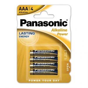 PANASONIC ALKALINE POWER - AAA LR03 -