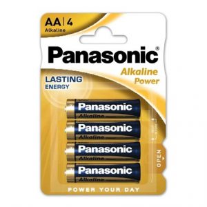 PANASONIC ALKALINE POWER - AA LR6 -