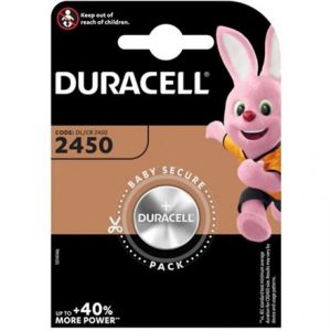 DURACELL - CR2450 LITHIUM BATTERY