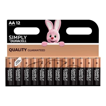 DURACELL SIMPLY AA BATTERIES -