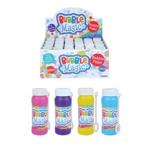 BUBBLE MAGIC TUBS WITH WAND -