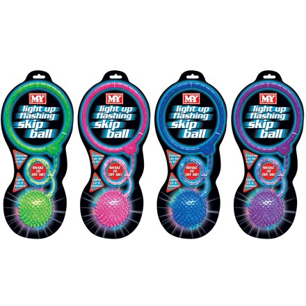 M.Y - LIGHT UP FLASHING SKIP BALL
