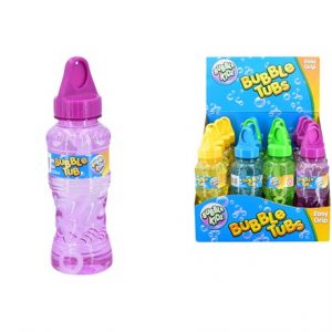 BUBBLE KIDZ - 225ML EASY GRIP BUBBLE TUB - 4 ASSTD