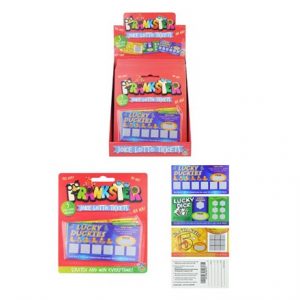 FRANKSTER - JOKE LOTTERY TICKETS -
