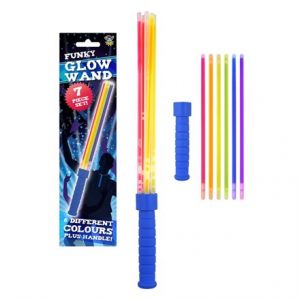 FUNKY GLOW WAND 7 PIECE SET