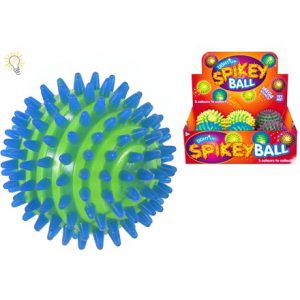 LIGHT UP SPIKEY BALL 90MM