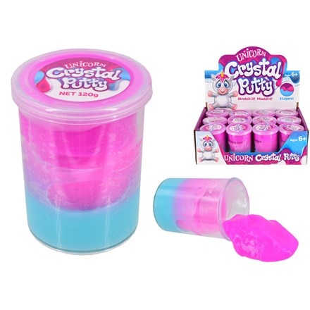 UNICORN RAINBOW CRYSTAL PUTTY - 120G