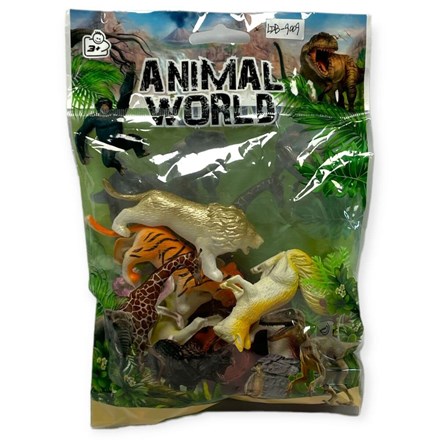 JUNGLE FIGURES IN BAG
