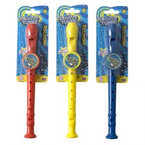 GROOVY TUNES - RECORDER - ASSORTED COLOUR