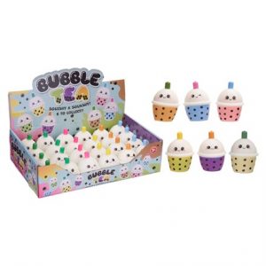 BUBBLE TEA SQUISHY TOY ASST