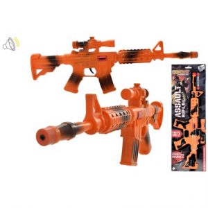 FRICTION ASSAULT RIFLE WITH MOVING BARREL