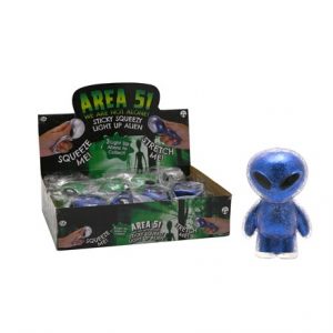 AREA 51 - STICKY SQUEEZY LIGHT UP ALIEN
