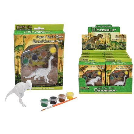 JURASSIC ERA - PAINT YOUR OWN DINOSAUR KIT
