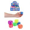 DICE FLASHING 3.7CM - 6 ASSTD