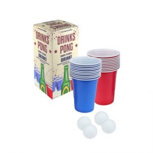 BEER PONG GAME 24 PCS SET