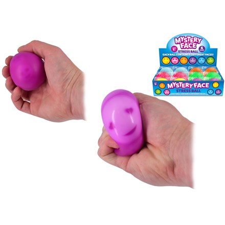 MYSTERY FACE BALL - DISPLAY BOX