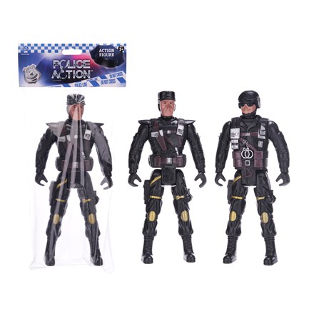 28CM POLICE ACTION FIGURE