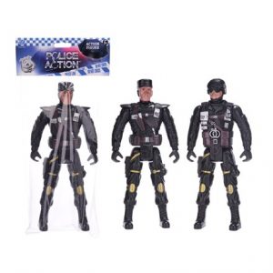 28CM POLICE ACTION FIGURE