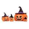 15CM HALLOWEEN PUMPKIN WITH HAT