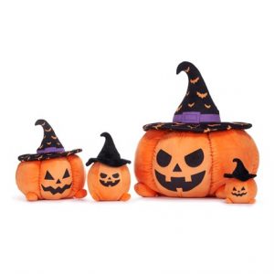 15CM HALLOWEEN PUMPKIN WITH HAT