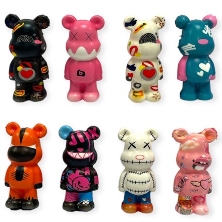 SQUEEZY BEAR PU 13CM