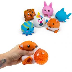 SQUEEZY ANIMAL BEAD BALL