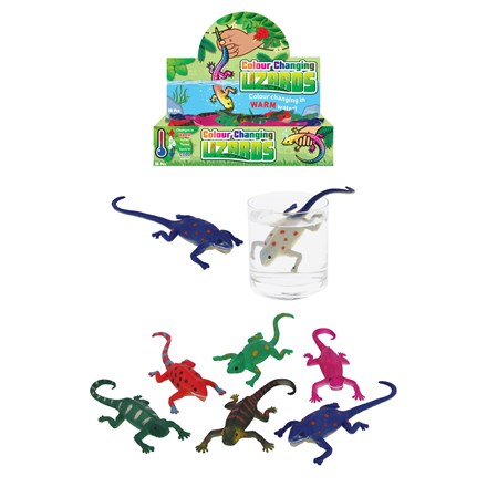 LIZARD COLOUR CHANGING 15CM