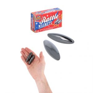 RATTLE MAGNETS 2PC 6 X 2CM - BOXED