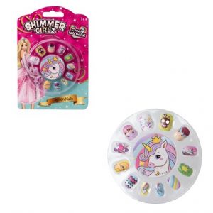 SHIMMER GIRLZ FASHION NAILS