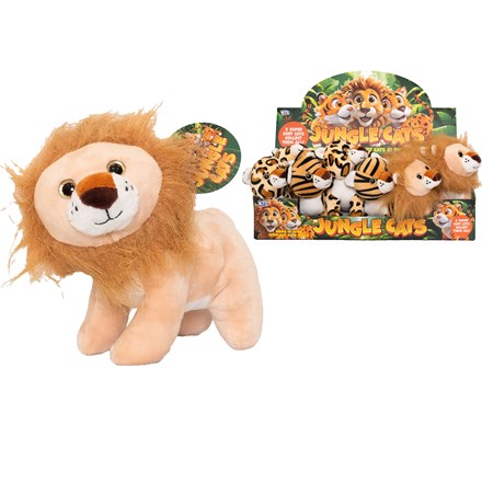 PLUSH JUNGLE CAT 14CM