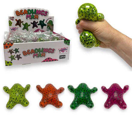 NEON BEADLINGS SQUEEZY MAN 10CM