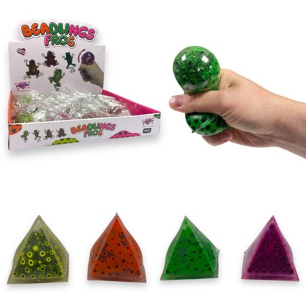 NEON BEADLINGS SQUEEZY PYRAMID 7.5CM