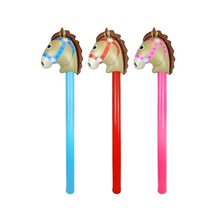 INFLATABLE HORSE STICK 118CM