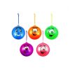 SMELLY SMILE FACE BALL PVC WITH KEYRING