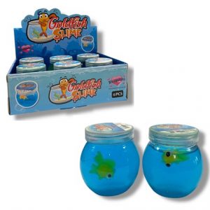 GOLDFISH SLIME POT 7CM