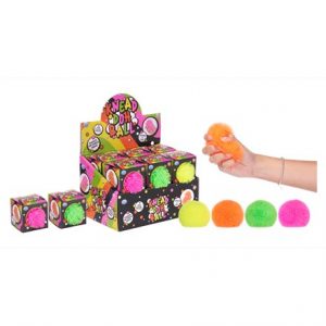 HAIRY NEON KNEAD DOH BALL 70MM