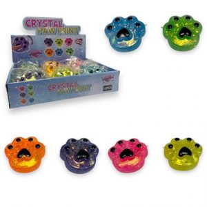 CRYSTAL PAW PRINT SLOW RELEASE 7CM