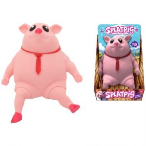 SQUEEZY SPLATTER PIG IN DISPLAY BOX