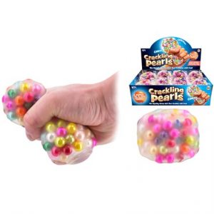 MULTICOLOUR CRACKLING PEARL BALLS - 130PC