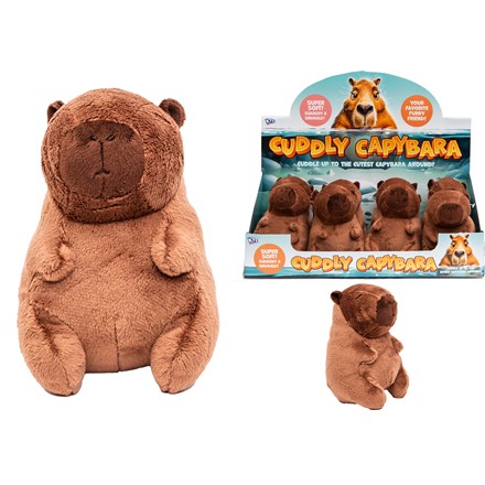 CUDDLY CAPYBARA 15CM
