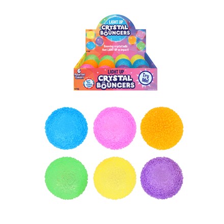 CRYSTAL BOUNCERS LIGHT UP 5.5CM